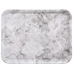Plateau marbre blanc 33x43cm
