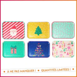 Plateau melamine 37x29cm 6ass