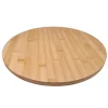 Plateau tournant bambou d40