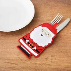 Pochettes velour pour couverts