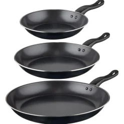 Poeles d20/25/30cm x3