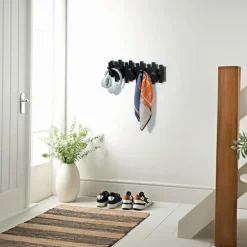 Porte manteaux irregulier noir