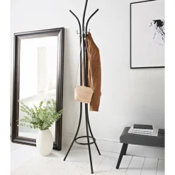 Porte manteaux metal noir