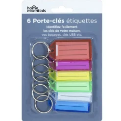 Porte-cles x6
