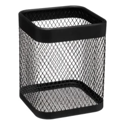 Pot ustensile metal noir