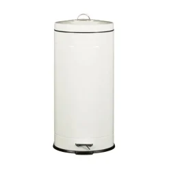 Poubelle a pedale 30 l nervure