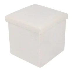 Pouf rangement teddy