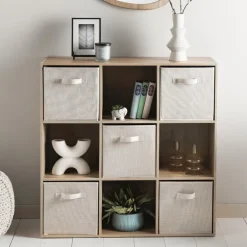 Rangement 9 cubes/5 panieres