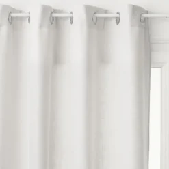 Rideau leon ivoire 140x260