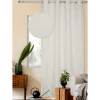 Rideau maille 140x240cm creme