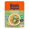 Riz express 2min curry/legumes