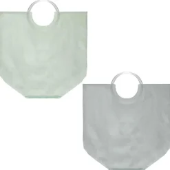 Sac a linge avec poignee metal