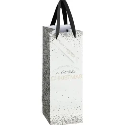 Sac cadeaux bouteille x3 scandi