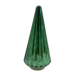 Sapin vert en verre led