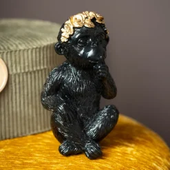 Sculpture singes de la sagesse