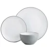 Service vaisselle gris 12pcs