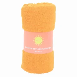 Serviette de plage roulee 80x150