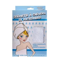 Serviette pour cheveux