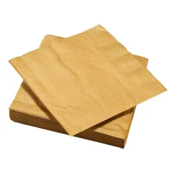 Serviette x20 40x40 3plis or