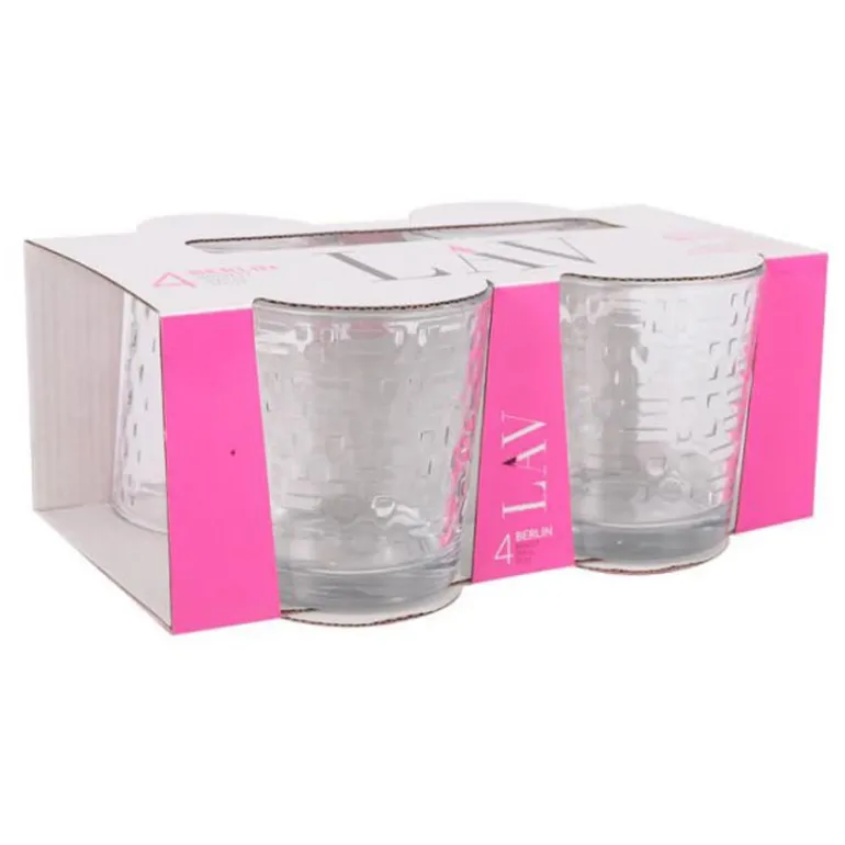 Set 4 gobelets 295cc berlin