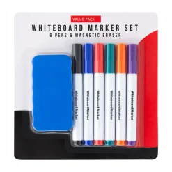 Set 6 marqueurs et brosse