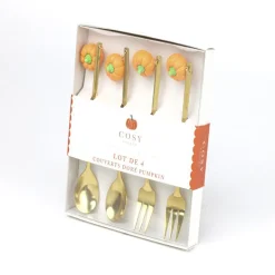 Set de 4 couverts pumpkin