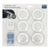 Set de 6 lumieres et 1 telecomma