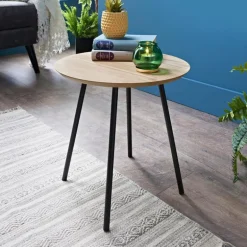 Table d appoint bois/metal