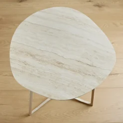 Table effet travertin gm