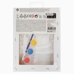 Tableau noel a peindre 20x15cm