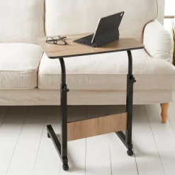 Tablette sur pieds ajustable