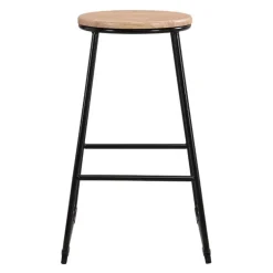 Tabouret de bar pietement noir