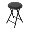 Tabouret pliable noir