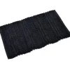 Tapis de bain natte noir