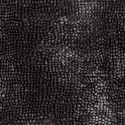 Tapis de bain paillette noir