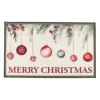 Tapis de cuisine noel boules