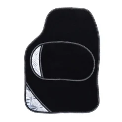 Tapis de voiture 4pcs damier