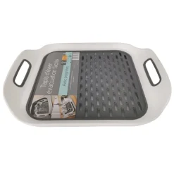 Tapis d'evier avec poignees