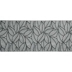 Tapis imp 50x120cm jungle gris