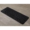 Tapis 45x120cm noir