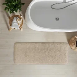 Tapis 45x120cm taupe