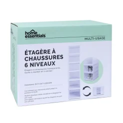 Tour 6 paires de chaussures