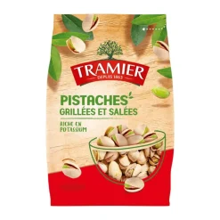 Tramier pistaches grillees & sal