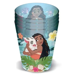 Verre plast d8.2*8.9cm vaina x4