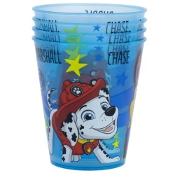 Verre plast pat patrouille x4