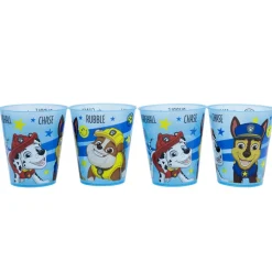 Verre plast pat patrouille x4