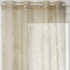 Voilage devo feuil lin 140x240