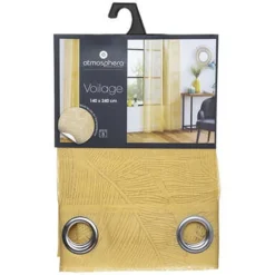 Voilage devo feuil oc 140x240