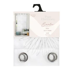Voile carla 140x240cm blanc